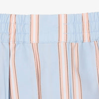 Lacoste - Poplin Short Striped Pleated Skirt