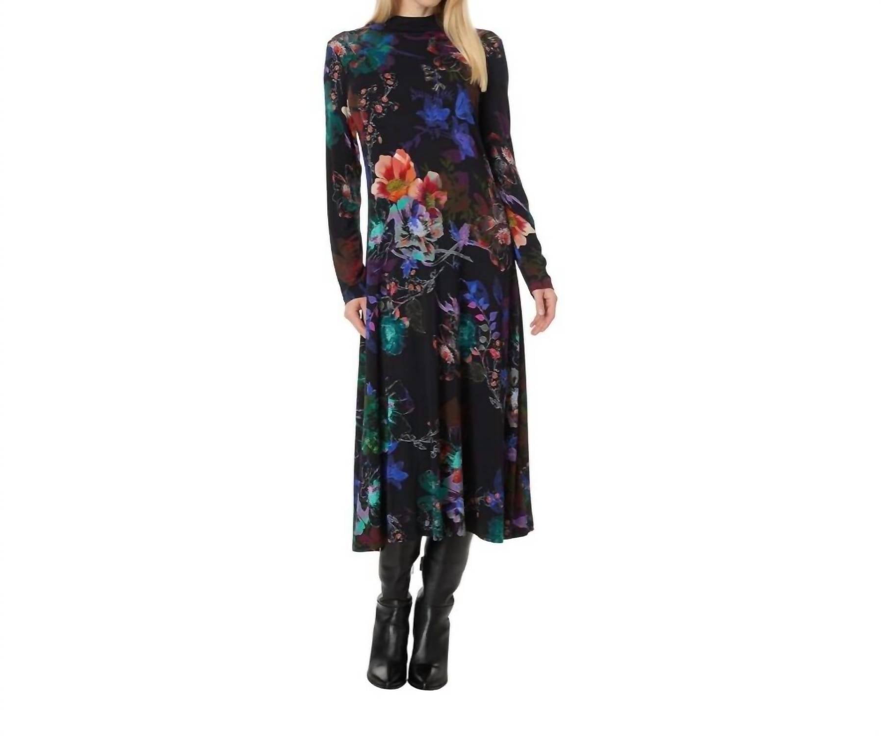 Johnny Was - The Janie Favorite Seamed Mock Neck Dress