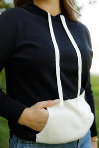 Pure Amici - Block Pullover Hoodie
