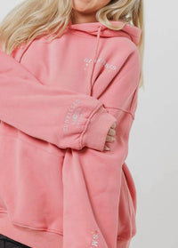 Sunkissed Coconut - Embroidered Van Star Hoodie