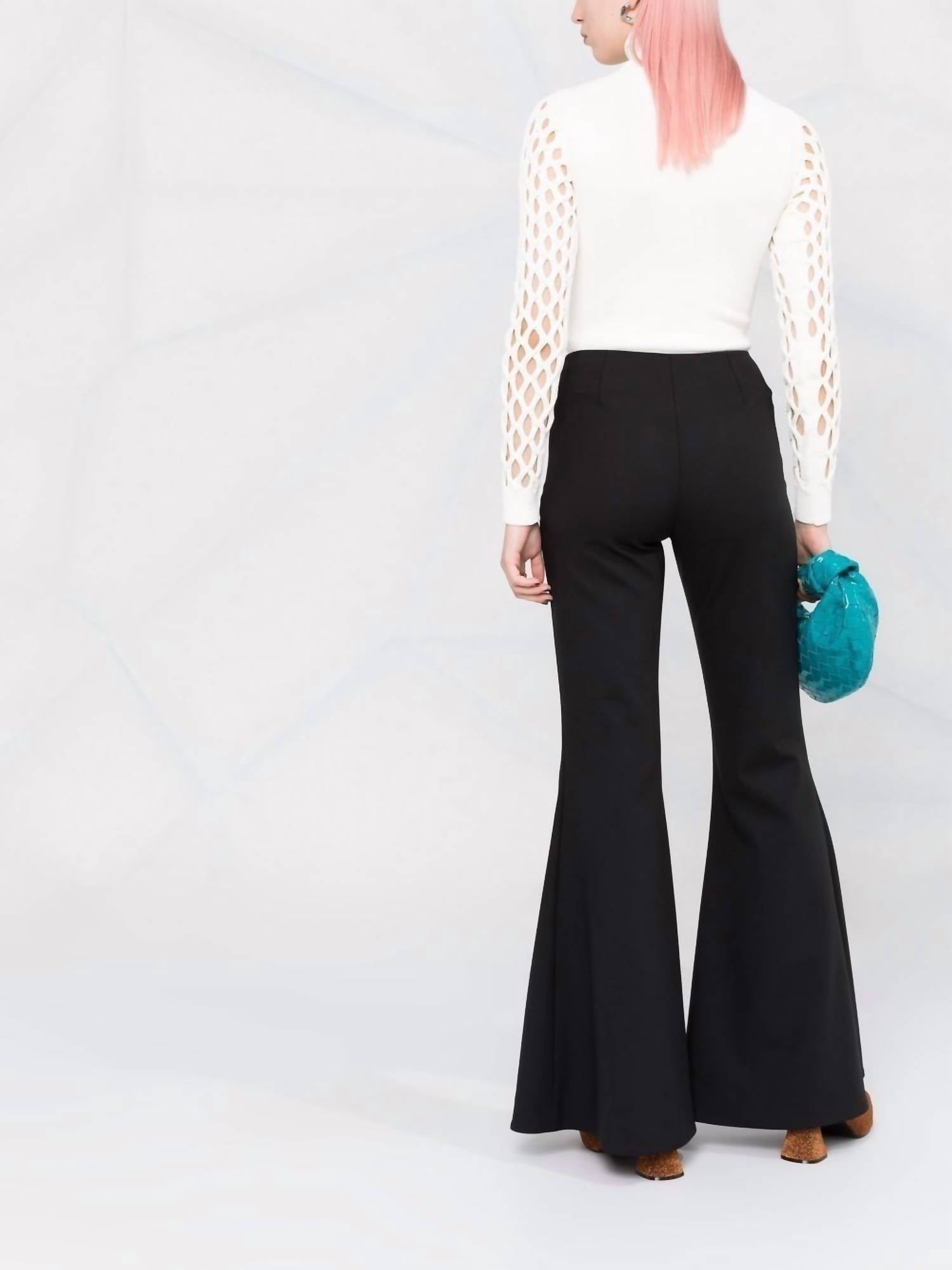 Valentino - Knit And Mesh Top