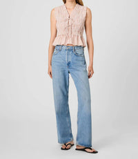 French Connection - Rhodes Poplin Smocked Sleeveless Top