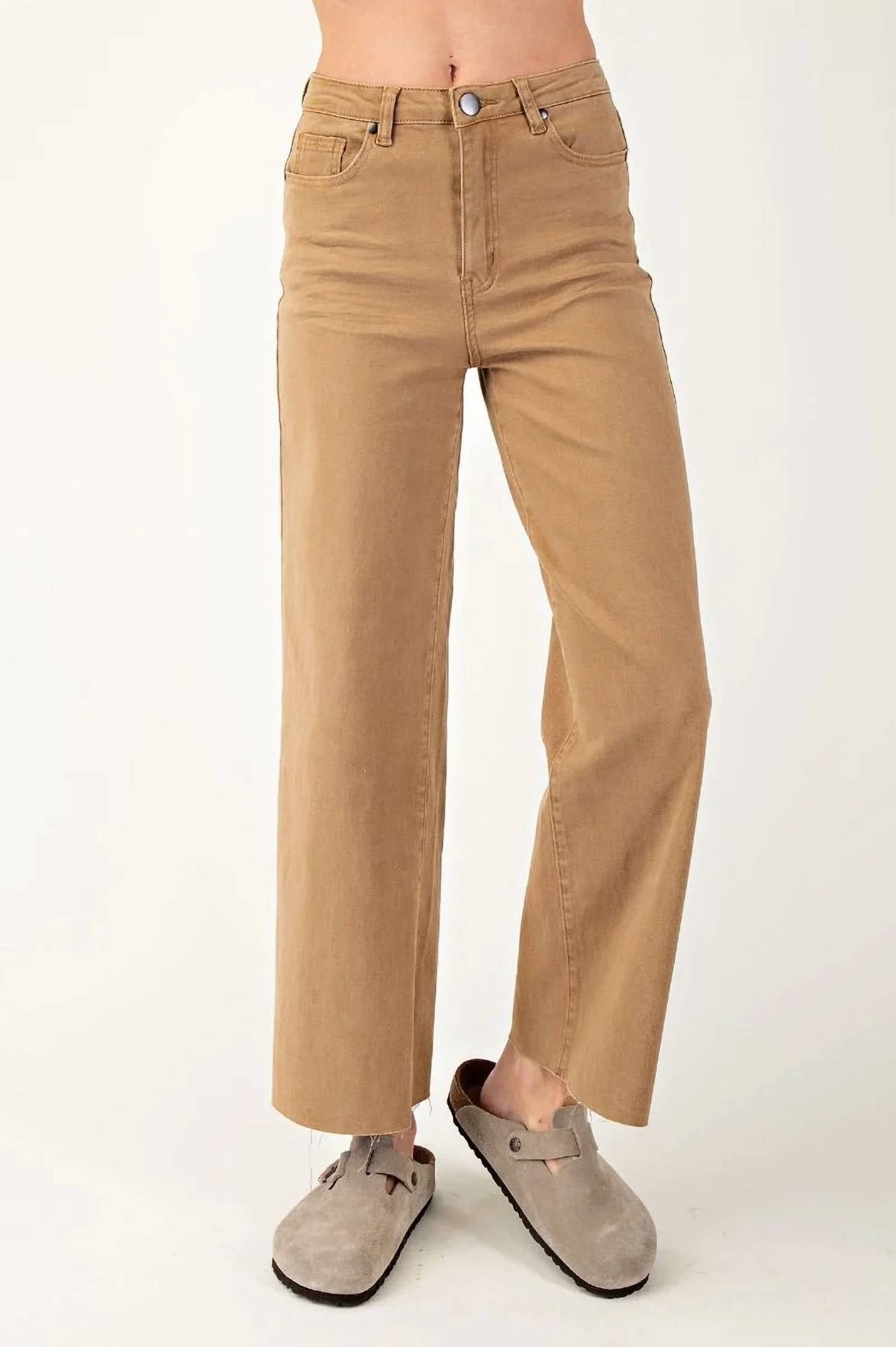 Easel - Everyday Wide-leg Pants