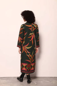 Maude Vivante - Forest Stitch Eliza Midi Dress