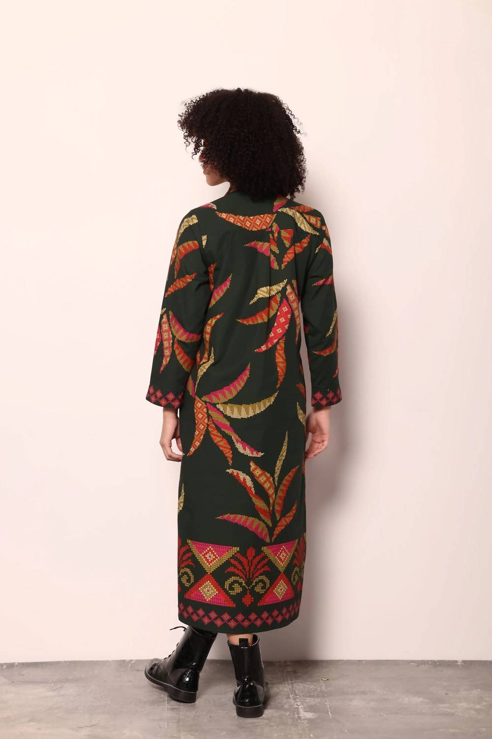 Maude Vivante - Forest Stitch Eliza Midi Dress