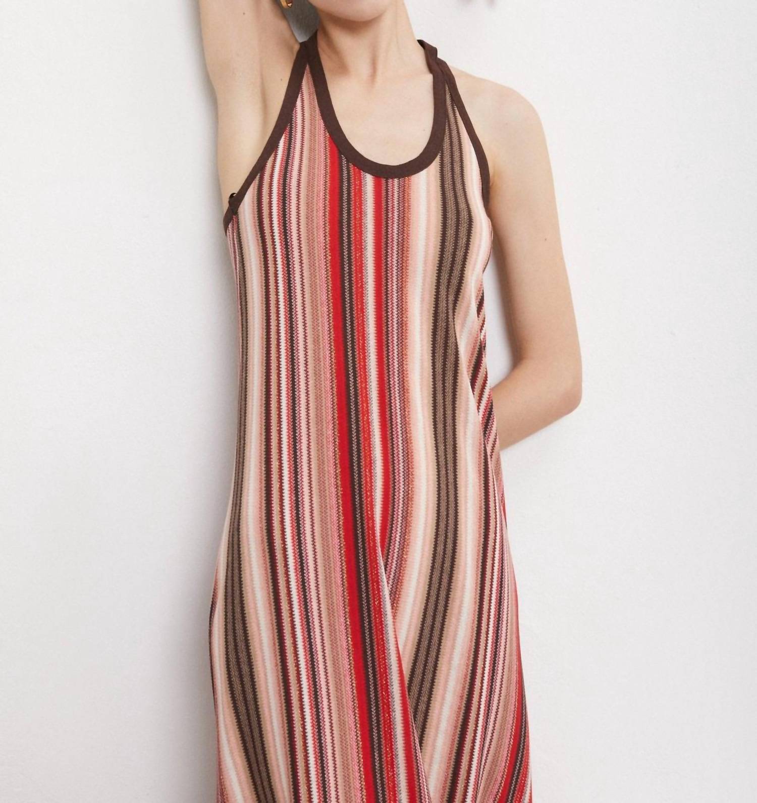 Ottod'Ame - Knit Printed Maxi Dress