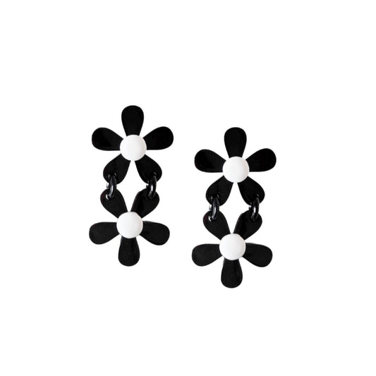 Sunshine Tienda - Women's Stacked Flower Earrings