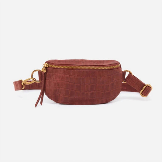 Hobo - Women's Fern Croco Embossed Belt Bag