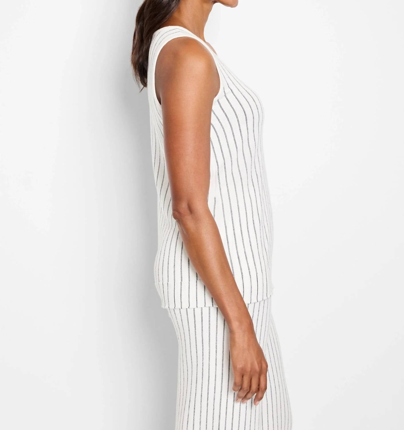 Nic + Zoe - Destination Stripe Knit Tank