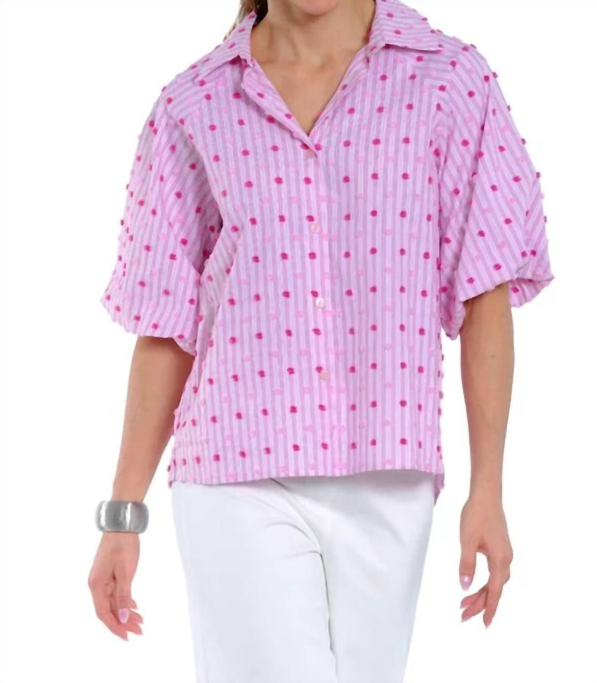 Lior - Halo Puff Sleeve Shirt