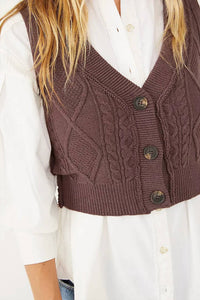 Free People - Denson Cable Vest