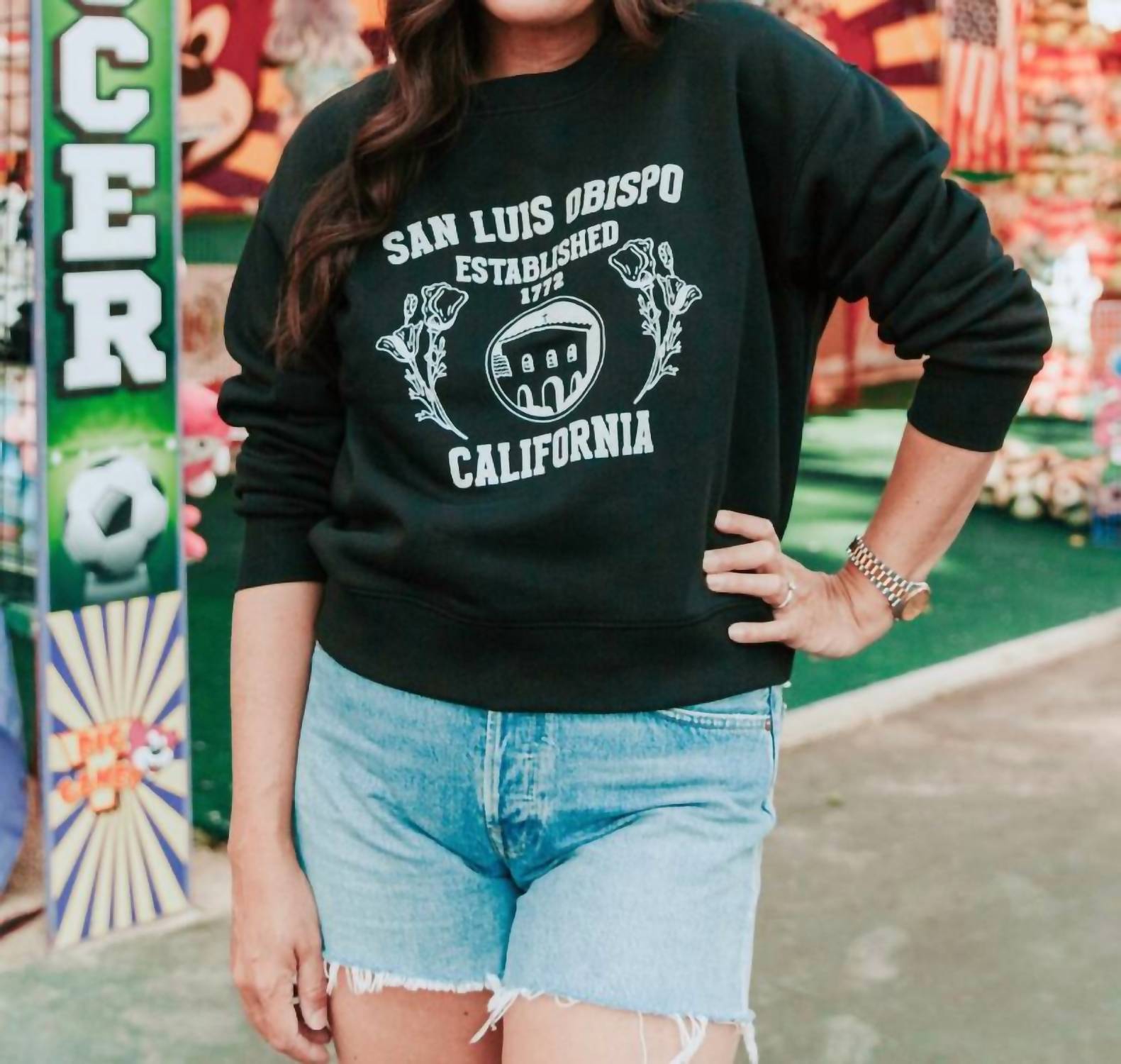 Kjc - San Luis Obispo College Sweatshirt