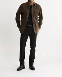 Jachs New York - Brushed Knit Long Sleeve Overshirt
