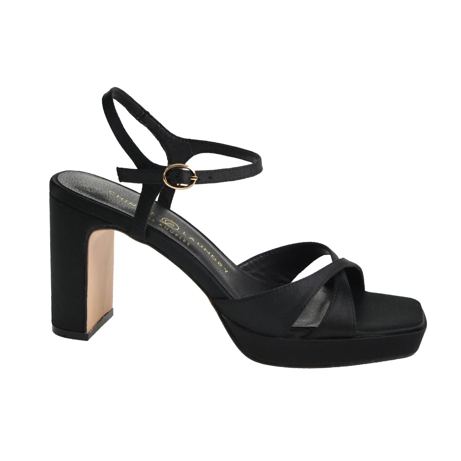 Chinese Laundry - Women's Gracie Satin Heel Sandals