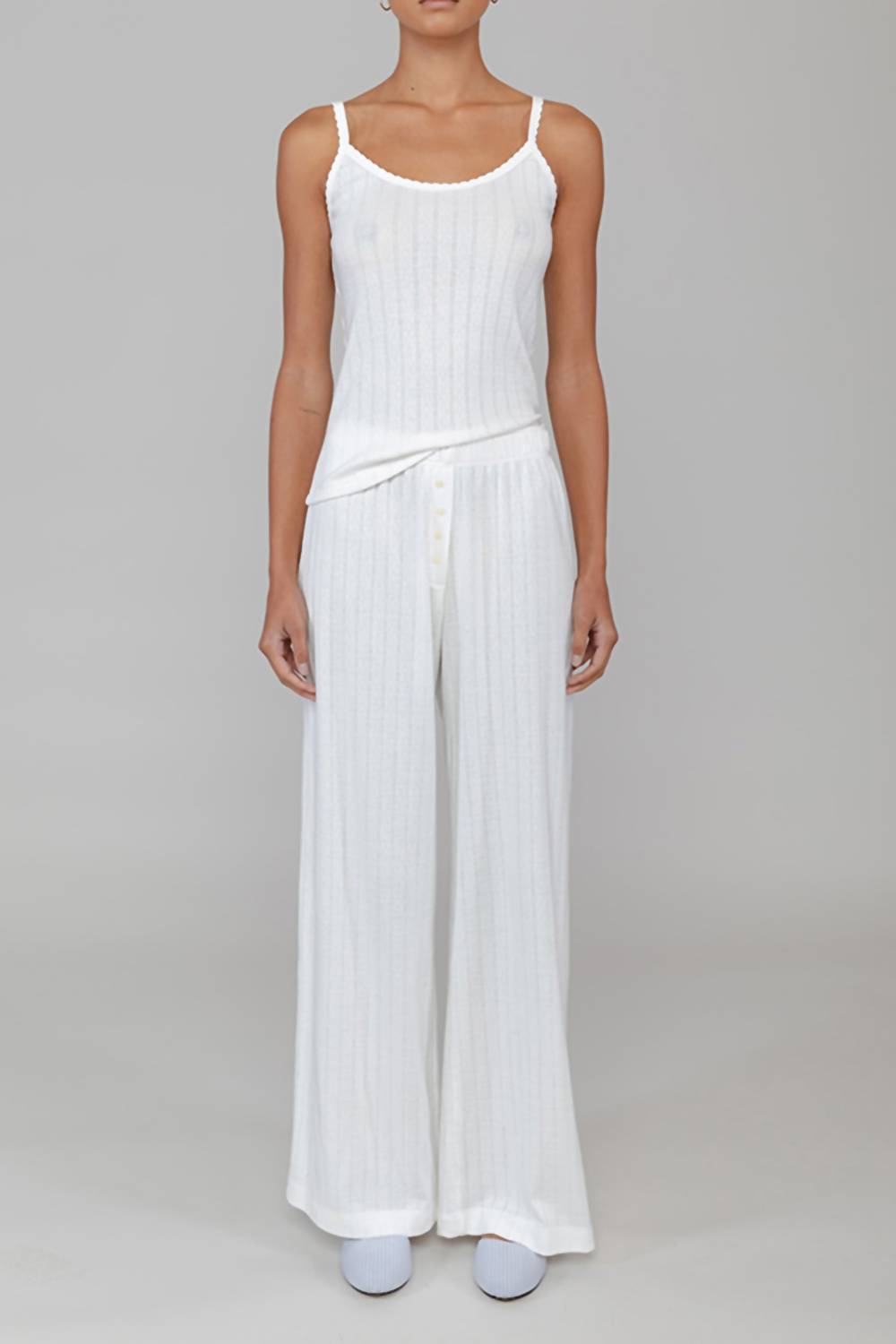 Leset - Pointelle Classic Tank Top