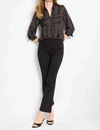 Nic + Zoe - Mini Painted Stripe Shirt