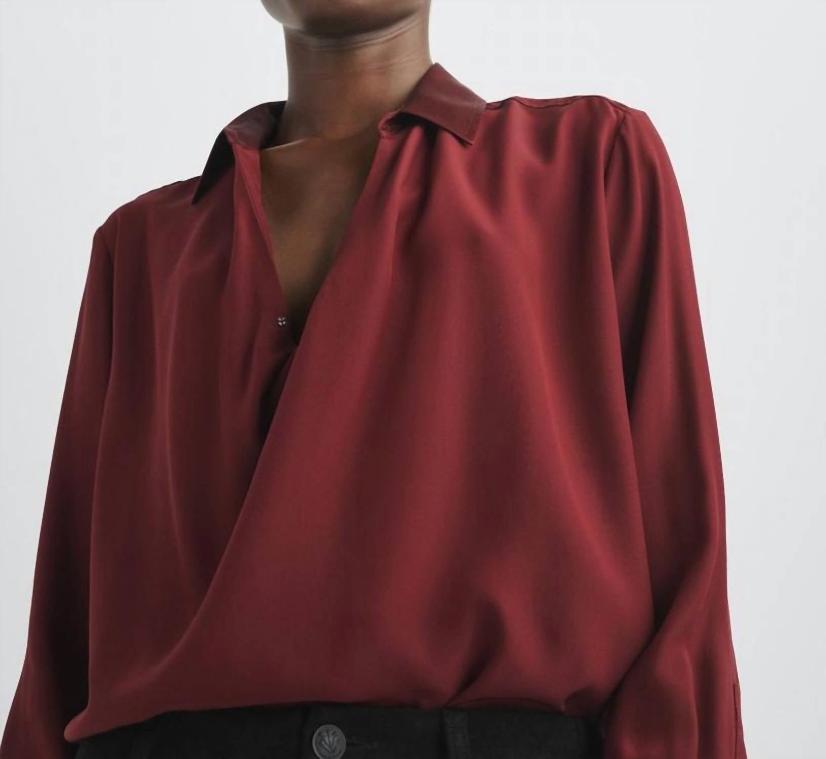 Rag & Bone - Phillipa Satin Blouse