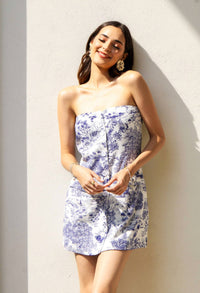Olivaceous - Paisley Floral Dress