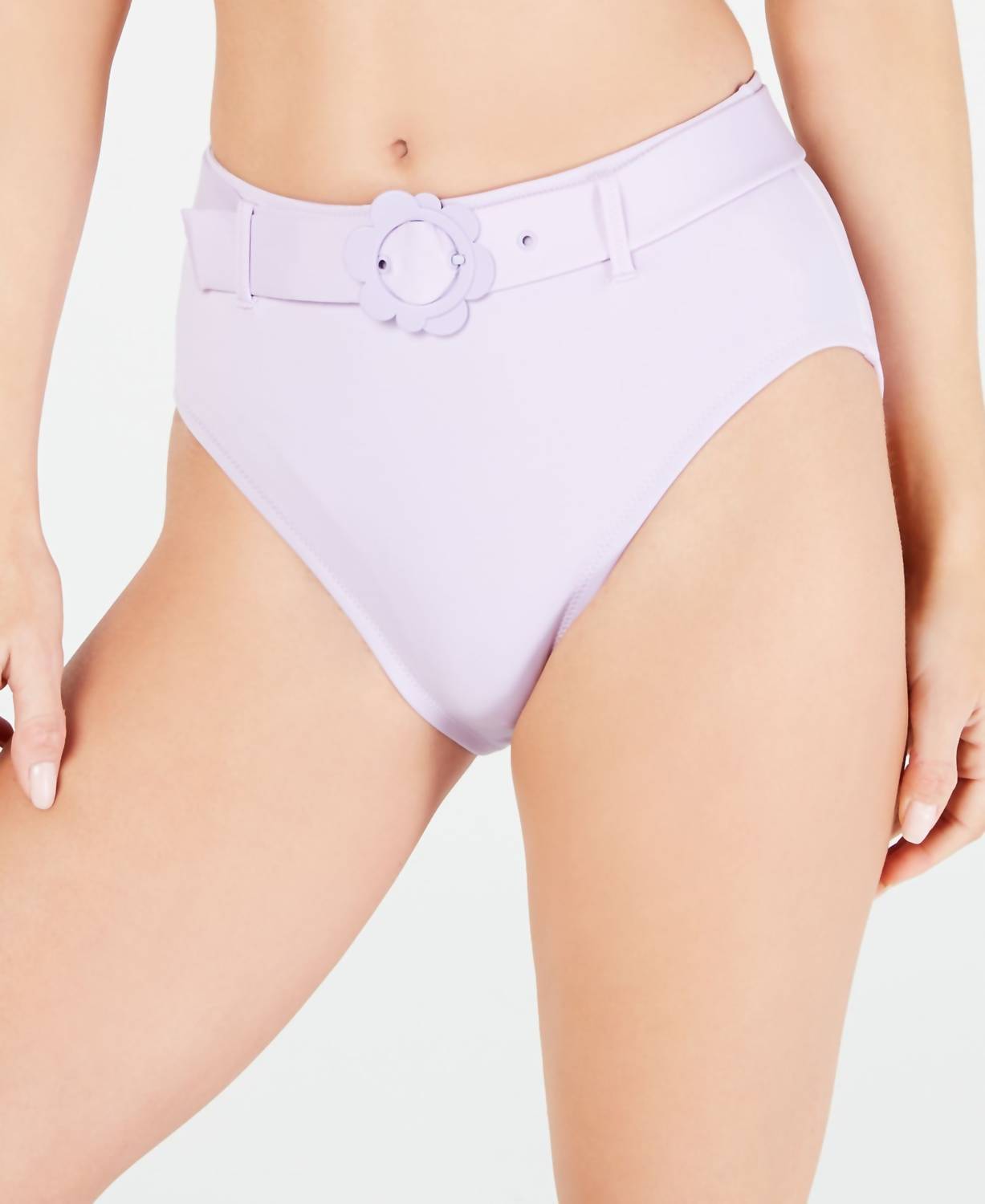 Kate Spade - Women's Buckle High Waist Bikini Bottoms