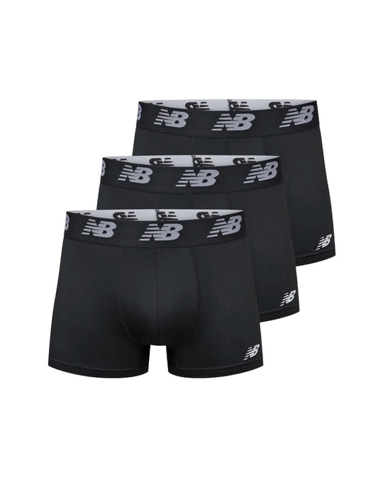 New Balance - Men's 3-Pack Premium Performance Boxer Briefs 3"