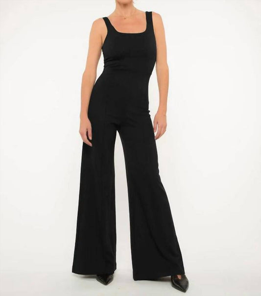 Ripley Rader - Ponte Knit Tank Wide Leg Jumpsuit