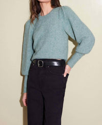 Fifteen Twenty - Lia Shirred Sleeve Sweater