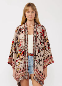 Lovestitch - Reversible Boho Floral Kimono