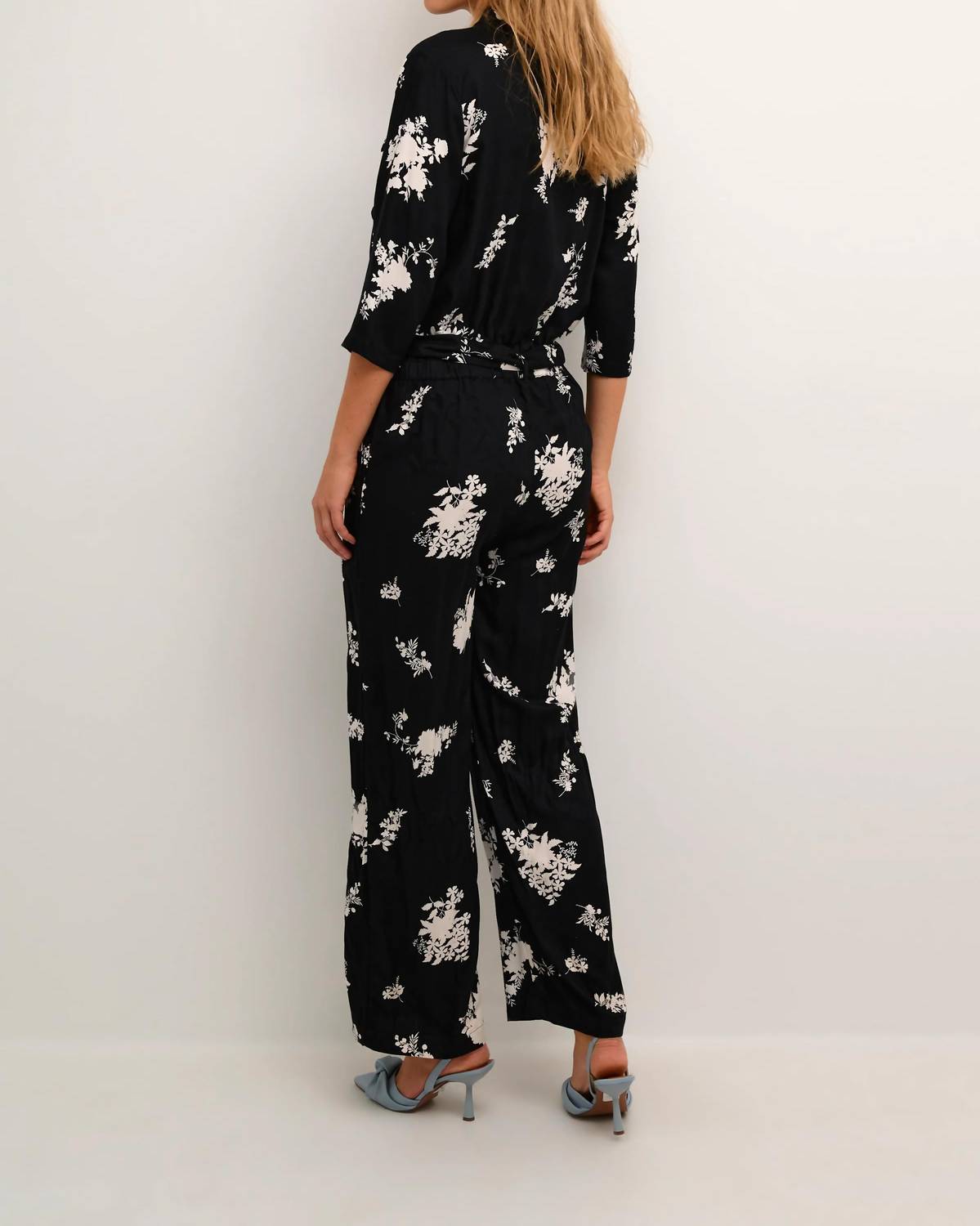 Kaffe - Rutie Three Quarter Sleeve Jumpsuit