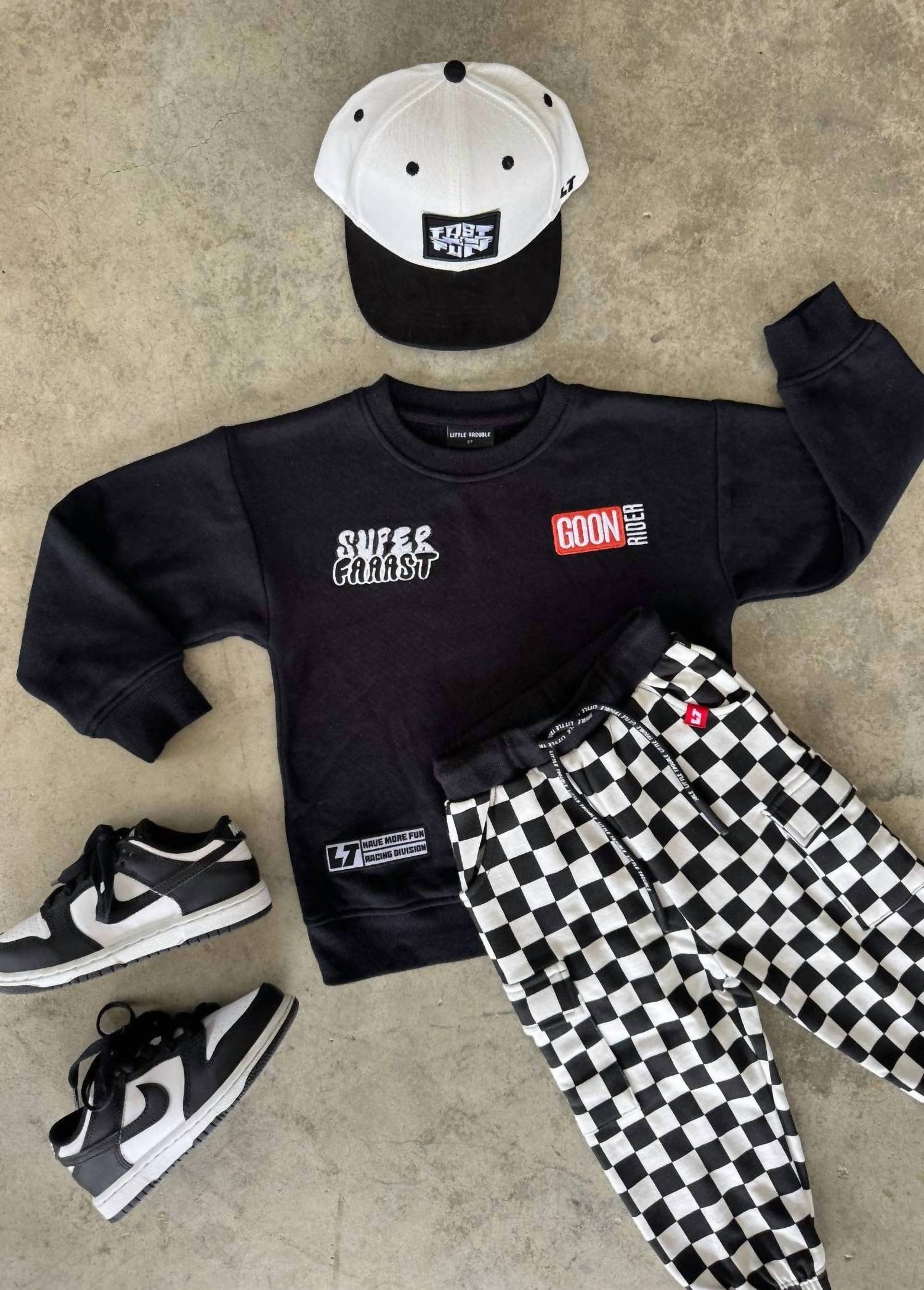 Little Trouble - Too Fast Crewneck Pullover