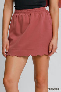 Umgee - Scalloped Skirt