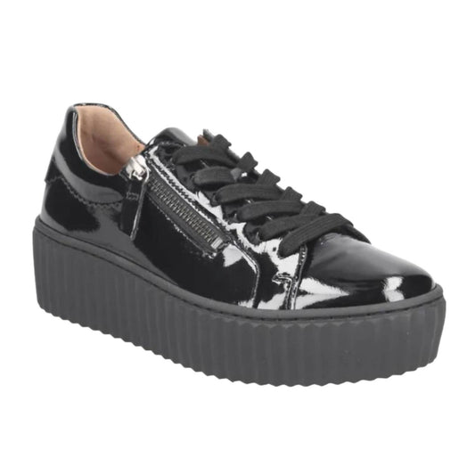 Gabor - Black Patent Sneaker