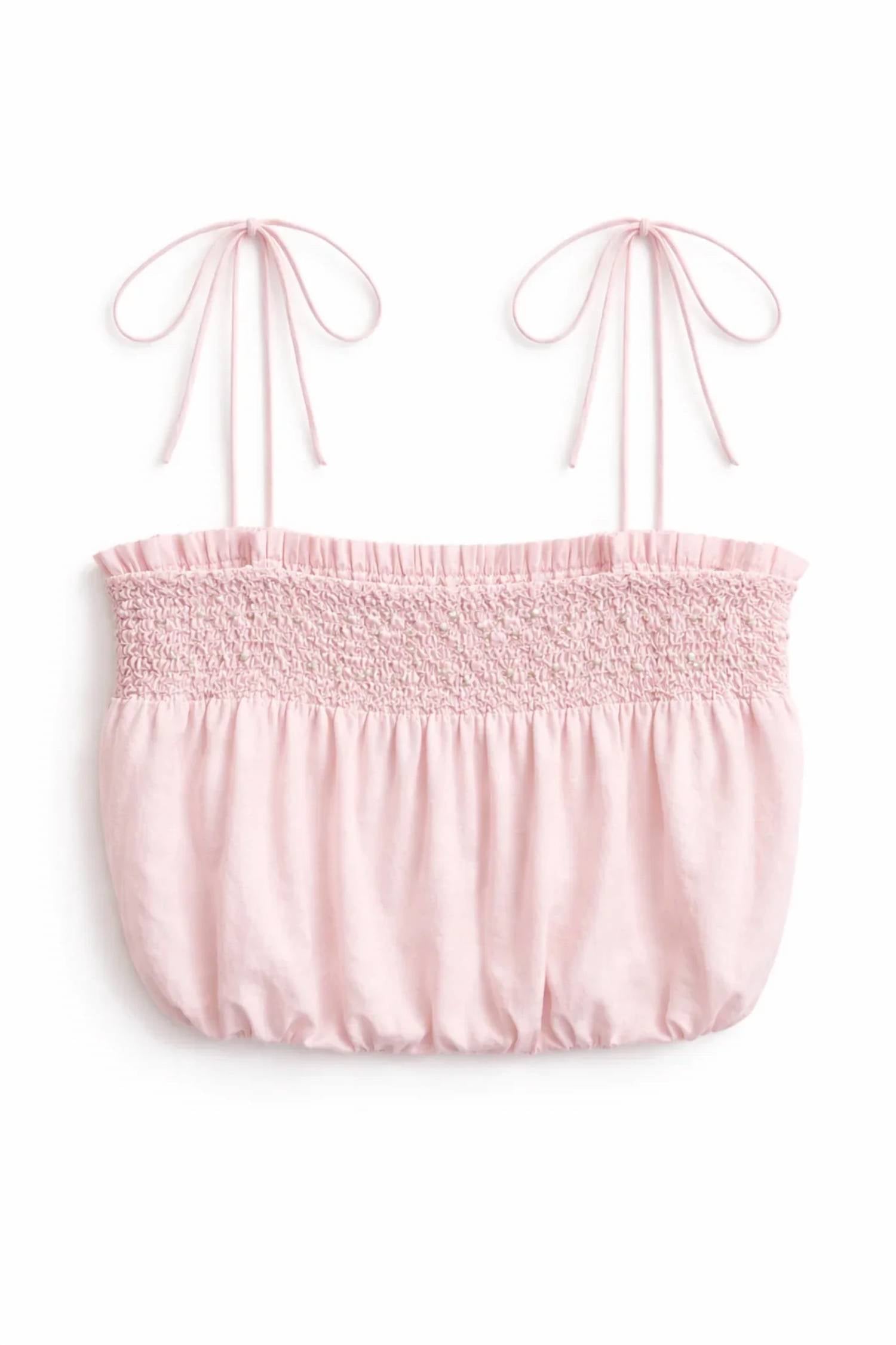Katie J Nyc - June Pearl Embroidered Top