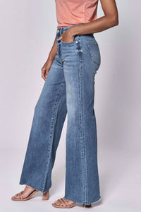 Dear John Denim - Fiona High Rise Wide Leg Jeans