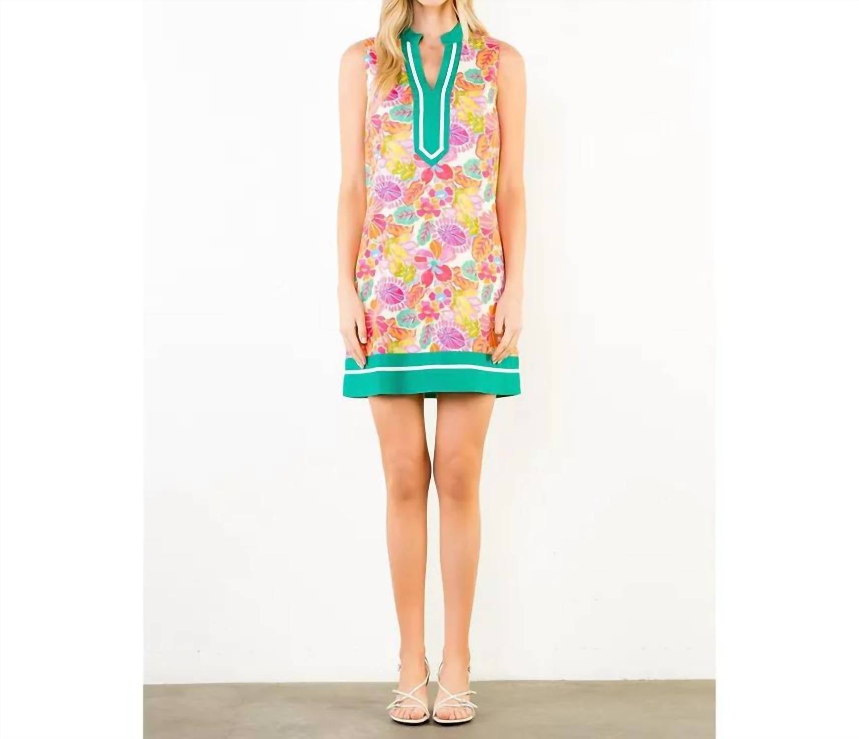 Thml - Sleeveless Printed Mini Dress