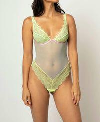 EMELIE LACE HIGH APEX BODYSUIT