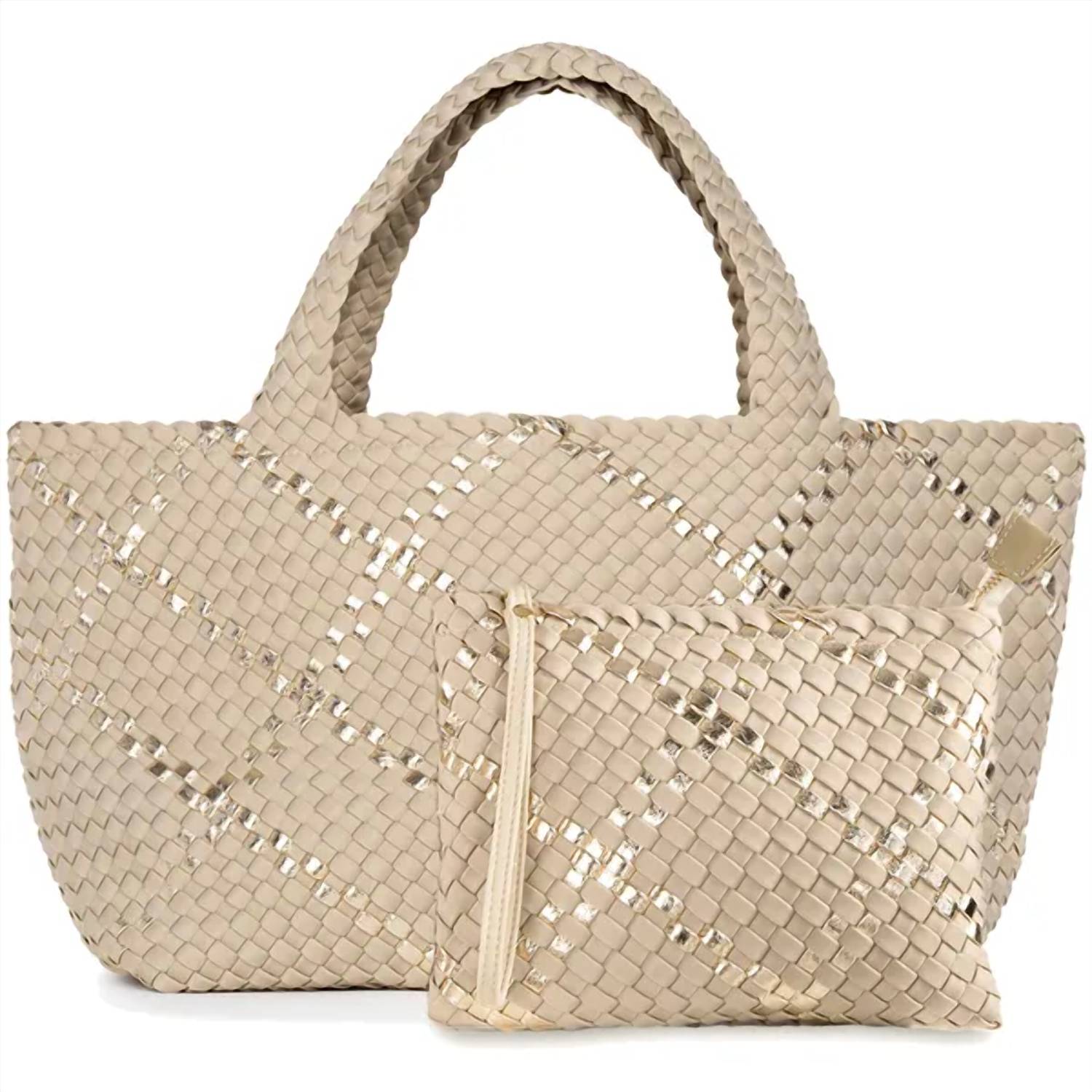 Haute Shore - Women's Bobbi Noir Woven Tote Bag