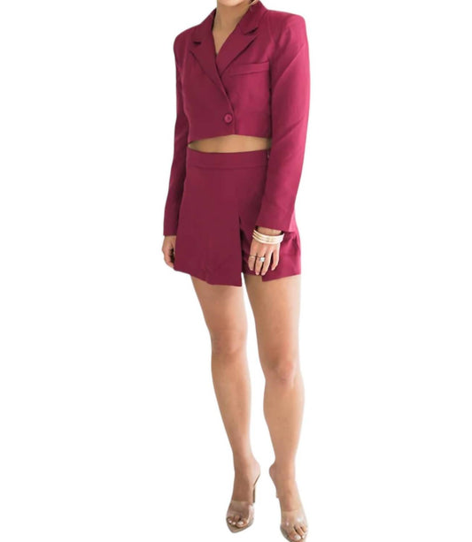 Falcon Park - Avery Blazer and Skort Set