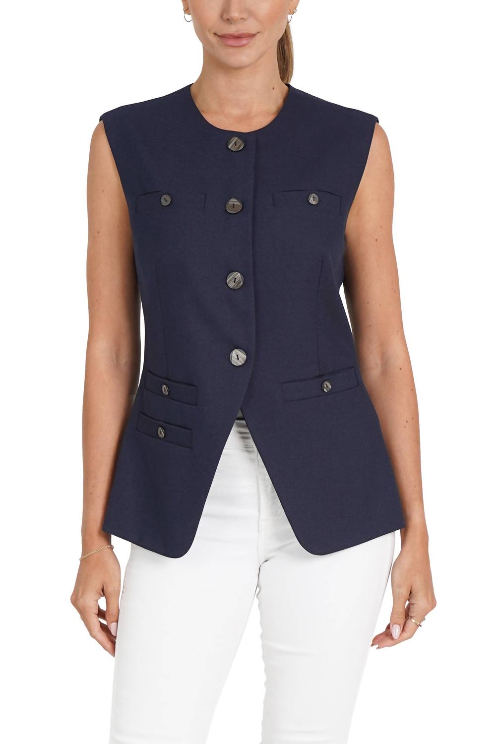 Love Token - Hailey Woven Vest