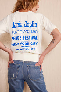 People Of Leisure - Janis Joplin Nyc Raglan Top