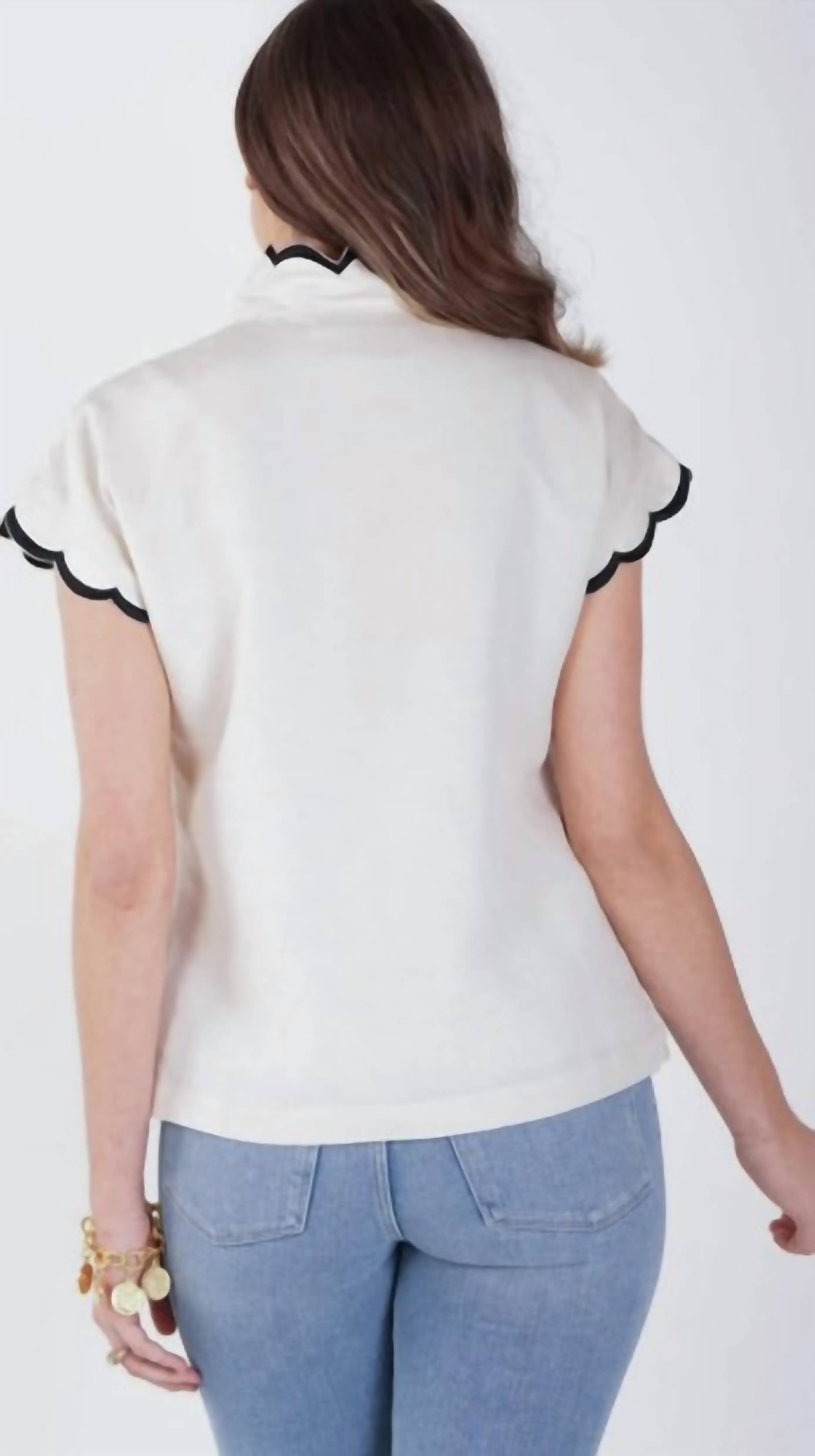 Emily Mccarthy - Orchid Top Beige