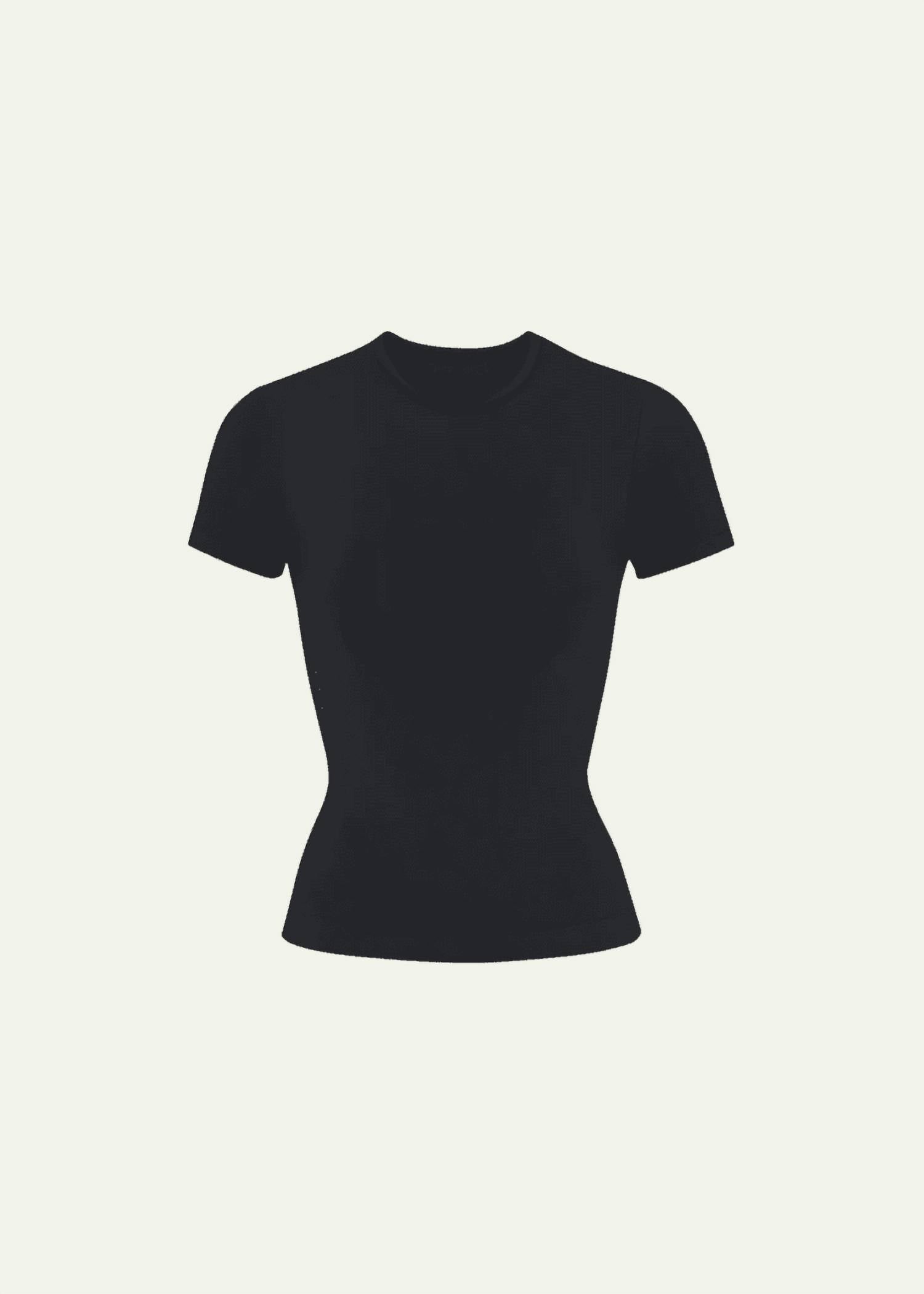 Skims - Soft Smoothing Seamless T-Shirt