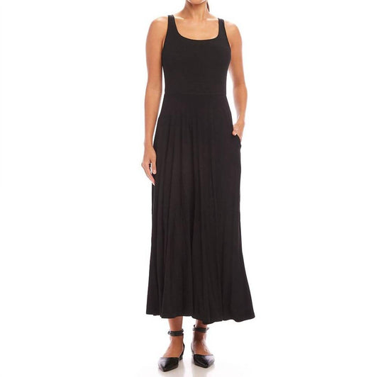 Karen Kane - Sleeveless Flare Midi Dress