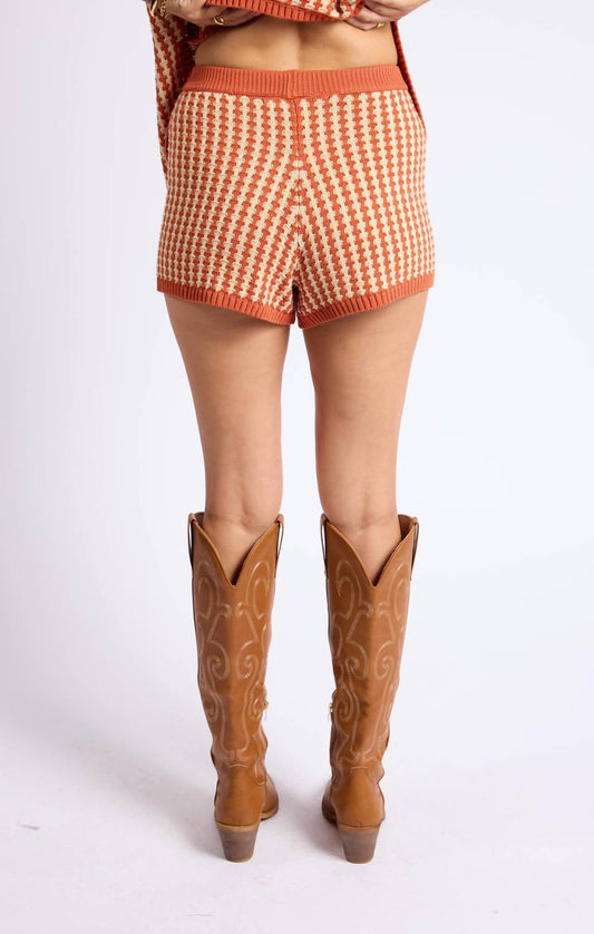 Sage The Label - Through The Canyons Knit Shorts