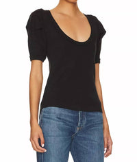 Free People - Papaya Short Sleeve Tee