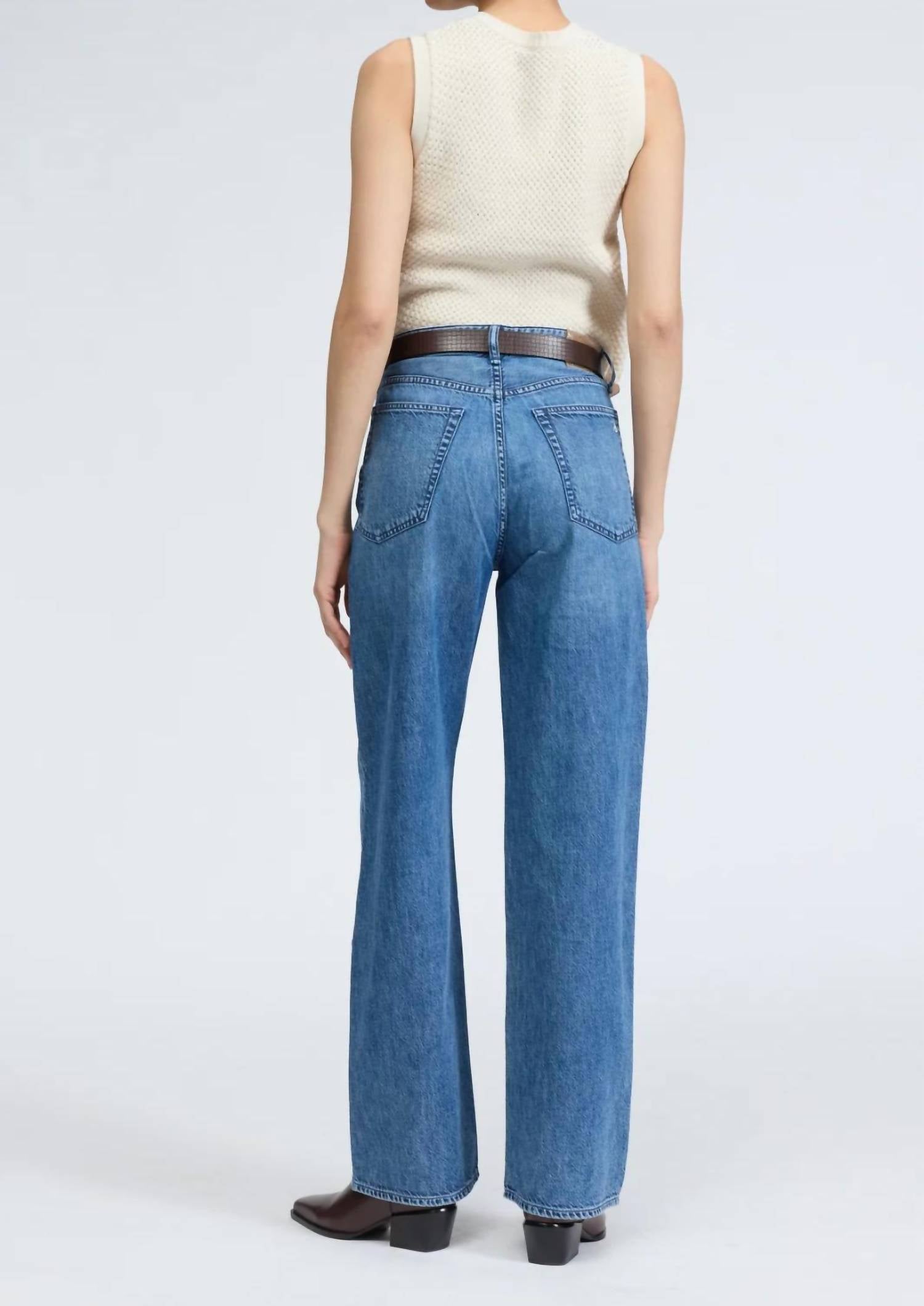 Rag & Bone - Featherweight Logan Wide Leg Jeans