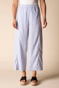 Habitat - Seamed crop linen pant