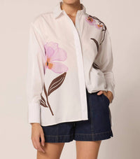 Cleobella Bestsabe Blouse in white - women's blouse