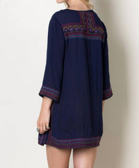 Thml - Gypsy Love Embroidered Shift Dress
