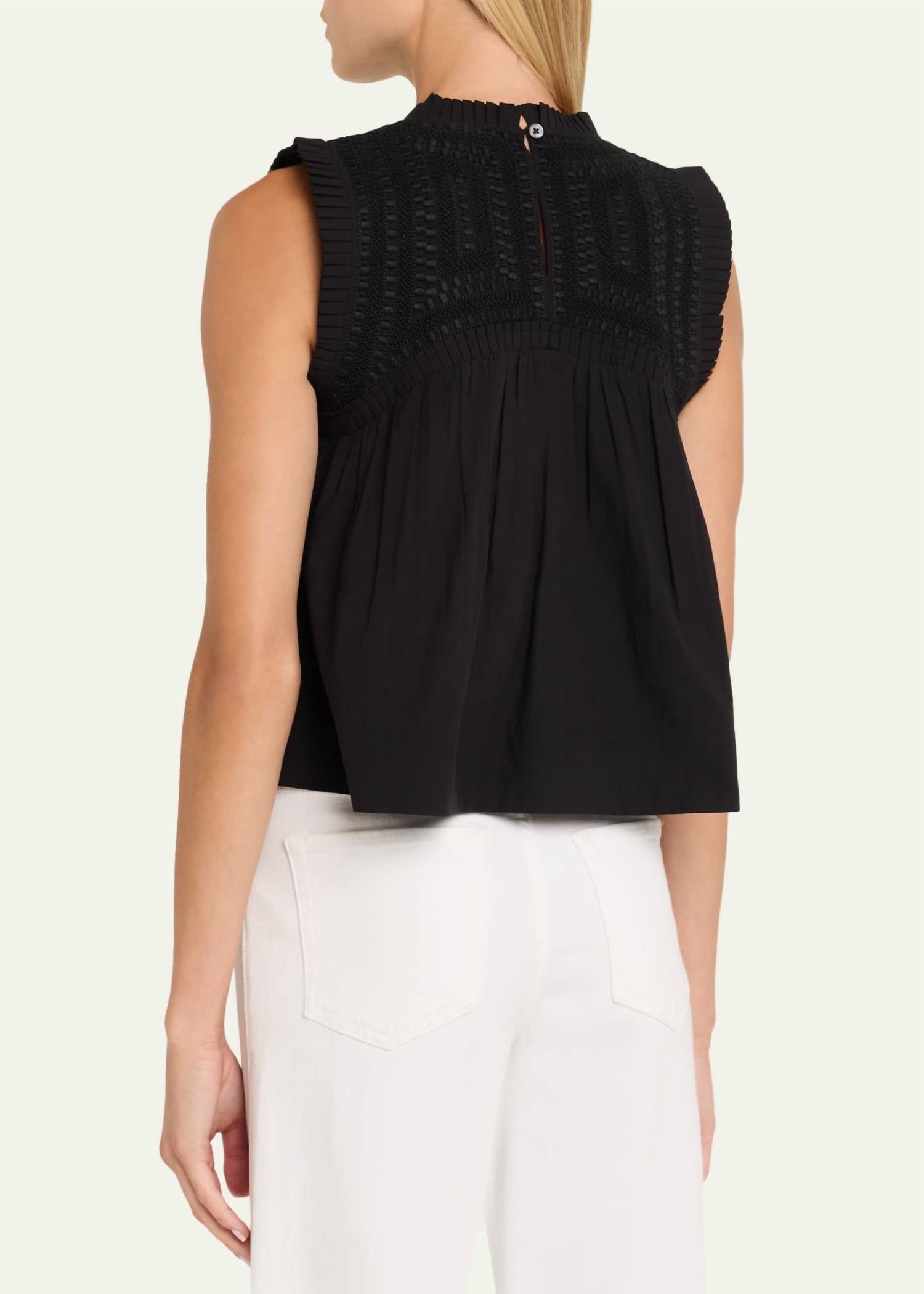 Sea - Sea Larissa Embroidery Tank Top