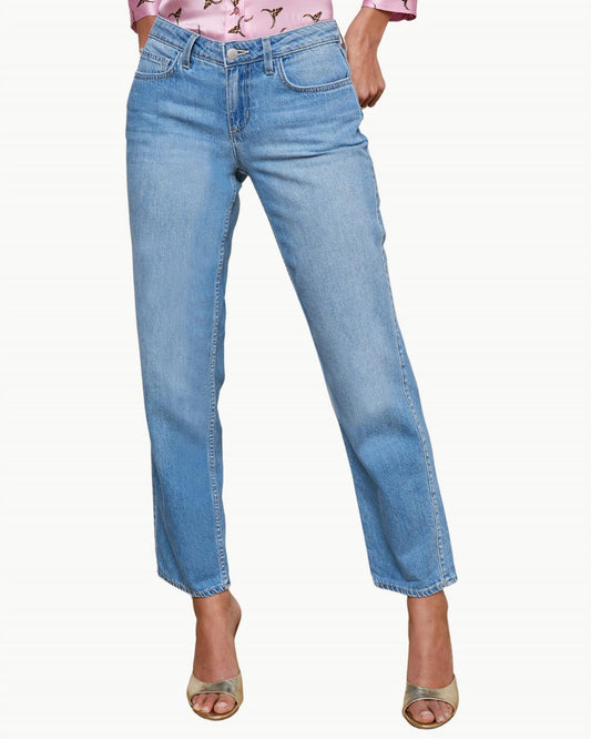 L'Agence - Nevia Slouchy Straight Leg Jeans